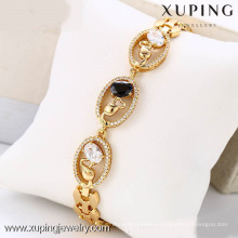 73297 Christmas gift 18k gold color good luck bracelet